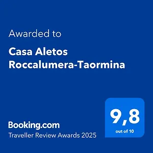  Appartamento Casa Aletos Roccalumera-taormina Italia